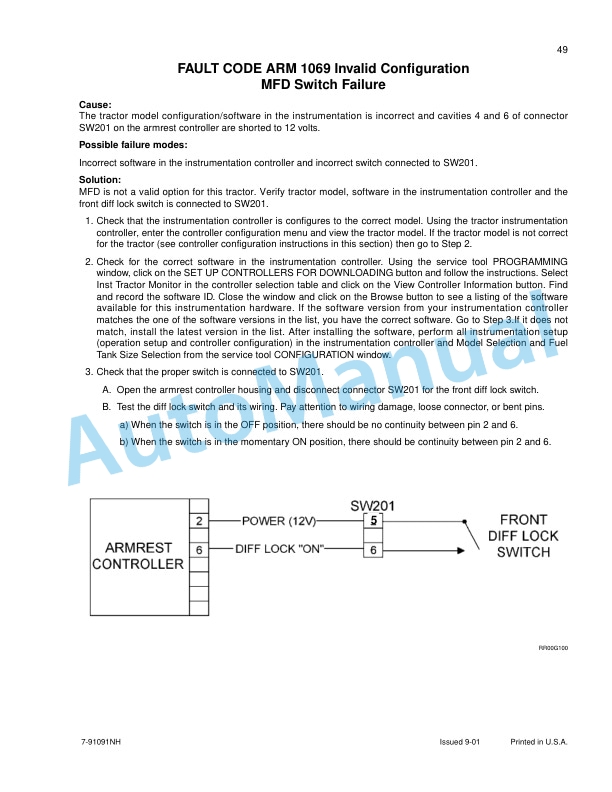 New Holland TJ Series Tractor Repair Manual 86643010 2 New Holland TJ Series Tractor Repair Manual 86643010-2