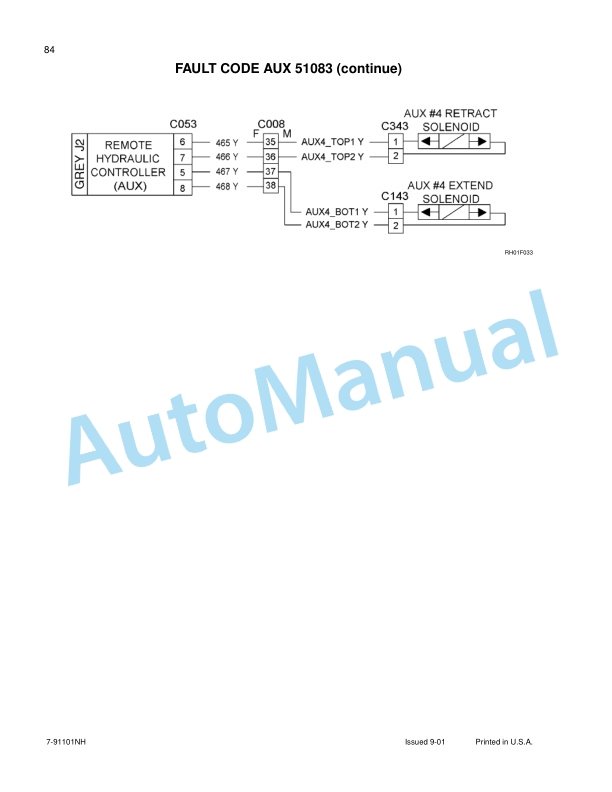 New Holland TJ Series Tractor Repair Manual 86643010 4 New Holland TJ Series Tractor Repair Manual 86643010-4
