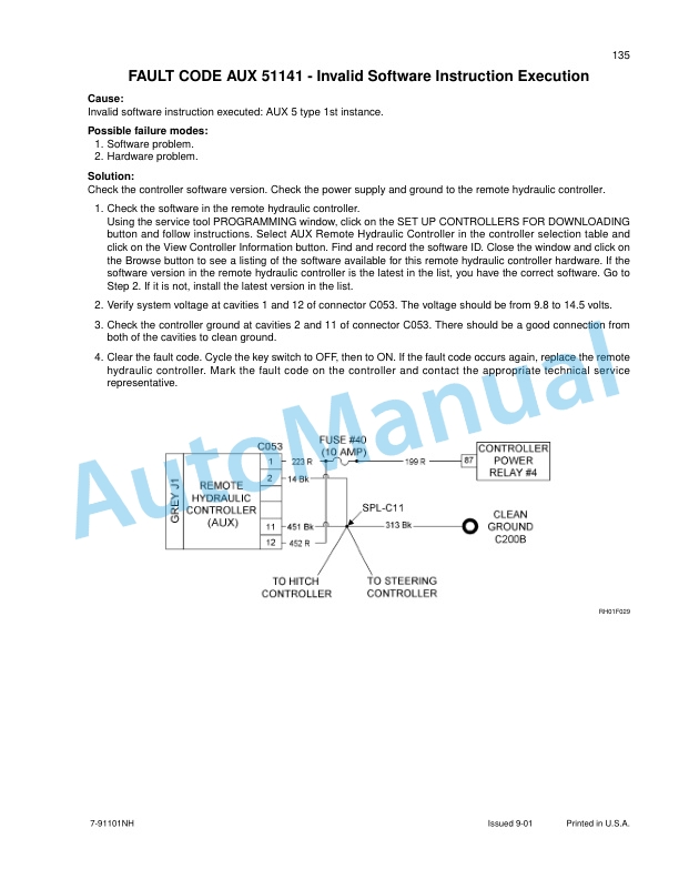 New Holland TJ Series Tractor Repair Manual 86643010 5 New Holland TJ Series Tractor Repair Manual 86643010-5