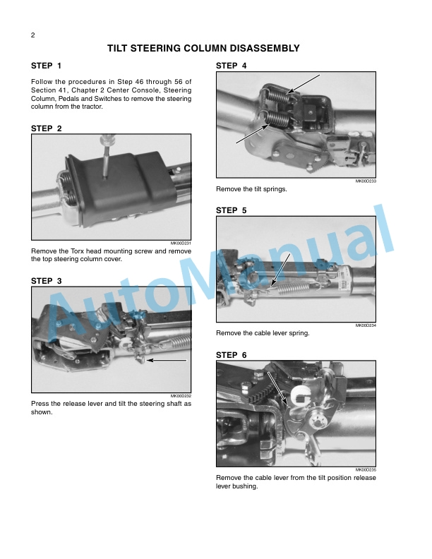 New Holland TJ Series Tractor Repair Manual 87032947 4 New Holland TJ Series Tractor Repair Manual 87032947-4
