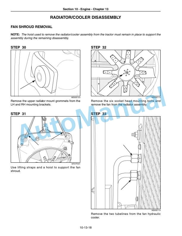 New Holland TJ, T9000 Series Tractor Repair Manual 87740915 5 New Holland TJ, T9000 Series Tractor Repair Manual 87740915-5
