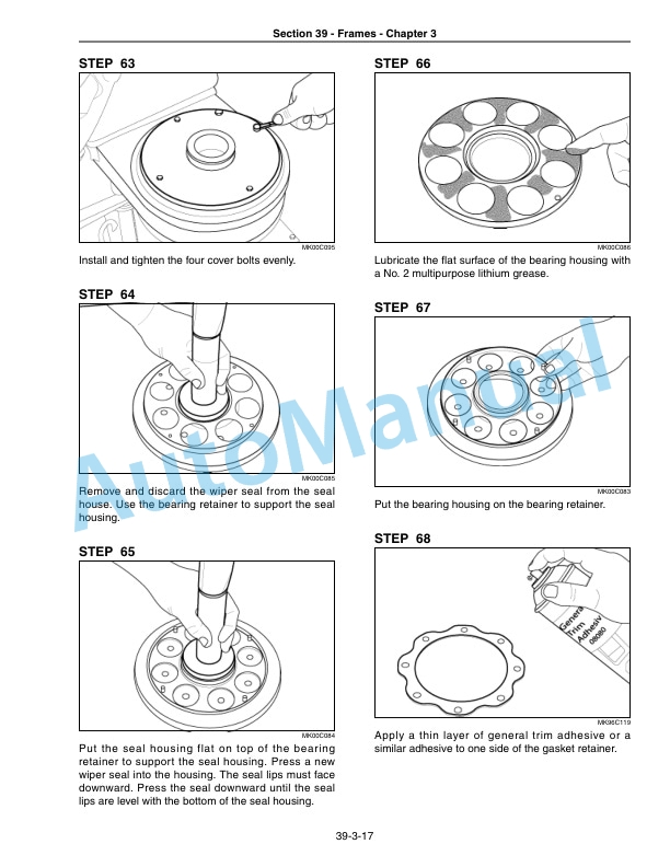 New Holland TJ, T9000 Series Tractor Repair Manual 87740917 4 New Holland TJ, T9000 Series Tractor Repair Manual 87740917-4