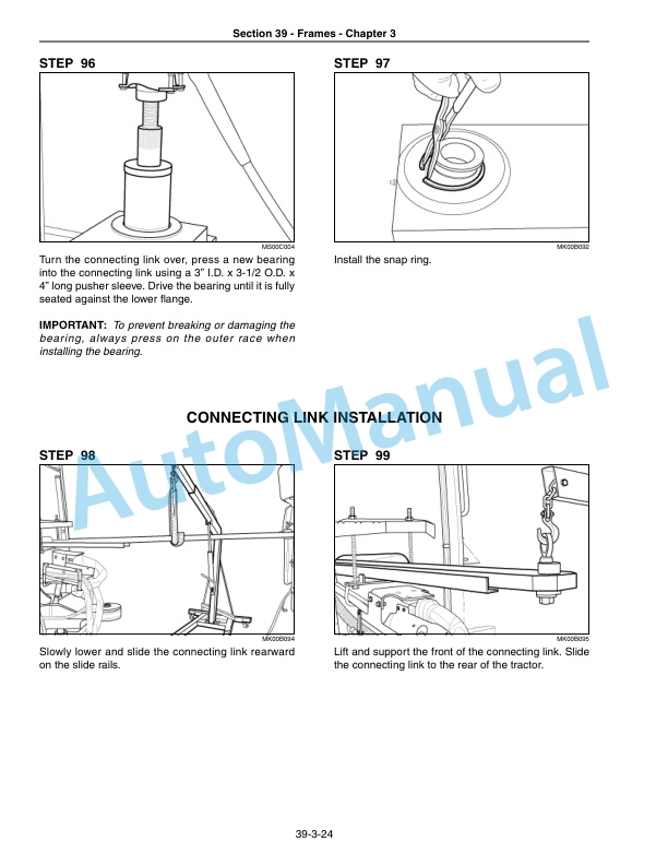 New Holland TJ, T9000 Series Tractor Repair Manual 87740917 5 New Holland TJ, T9000 Series Tractor Repair Manual 87740917-5