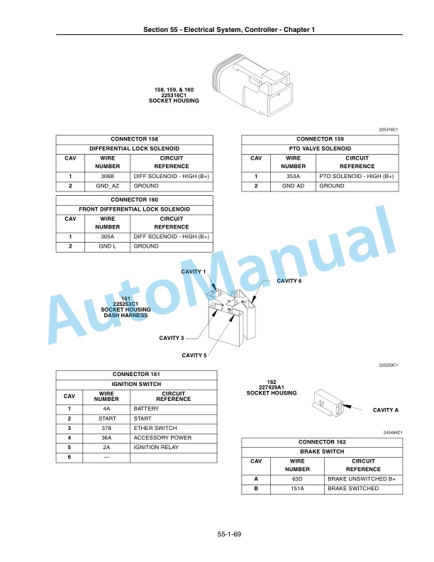 New Holland TJ280, TJ330, TJ380, TJ430, TJ480, TJ530 Tractor Repair Manual 87525648-2