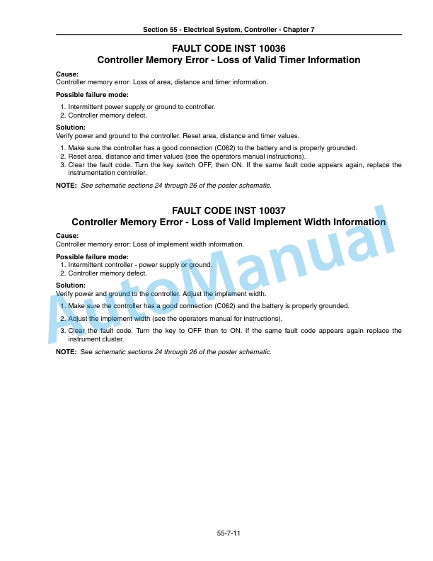 New Holland TJ280, TJ330, TJ380, TJ430, TJ480, TJ530 Tractor Repair Manual 87525649-3