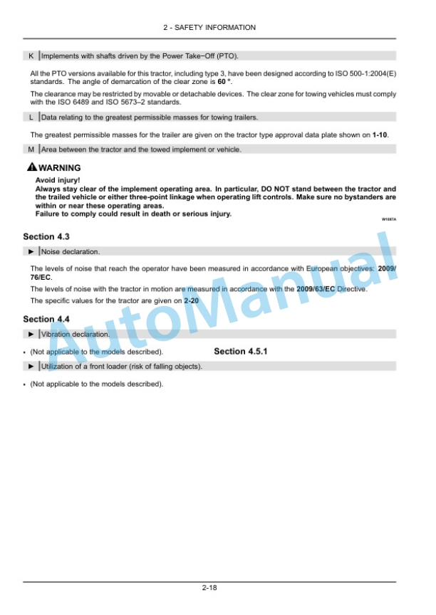 New Holland TK4020V, TK4030V, TK4020F, TK4030F, TK4040M, TK4050M, TK4030, TK4040, TK4050, TK4060 Tractor Operation and Maintenance Manual 48077221 2 New Holland TK4020V, TK4030V, TK4020F, TK4030F, TK4040M, TK4050M, TK4030, TK4040, TK4050, TK4060 Tractor Operation and Maintenance Manual 48077221-2