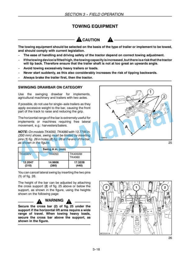 New Holland TK4030V, TK4050, TK4050M, TK4060 Tractor Operation and Maintenance Manual 84157131 3 New Holland TK4030V, TK4050, TK4050M, TK4060 Tractor Operation and Maintenance Manual 84157131 - Image 3