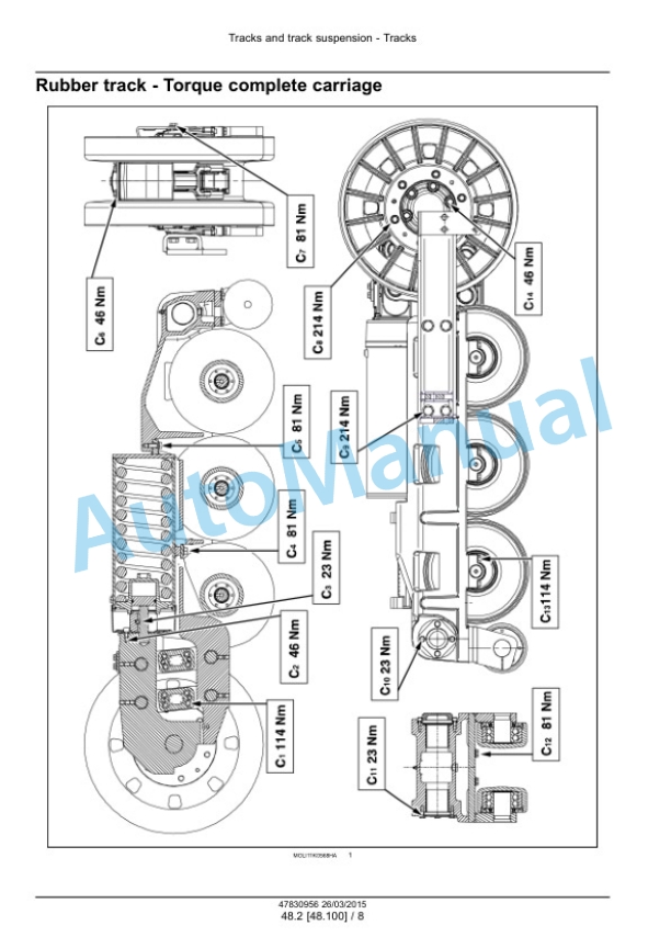 New Holland TK4030V, TK4050, TK4050M, TK4060 Tractor Service Manual 47869949 4 New Holland TK4030V, TK4050, TK4050M, TK4060 Tractor Service Manual 47869949 - Image 4