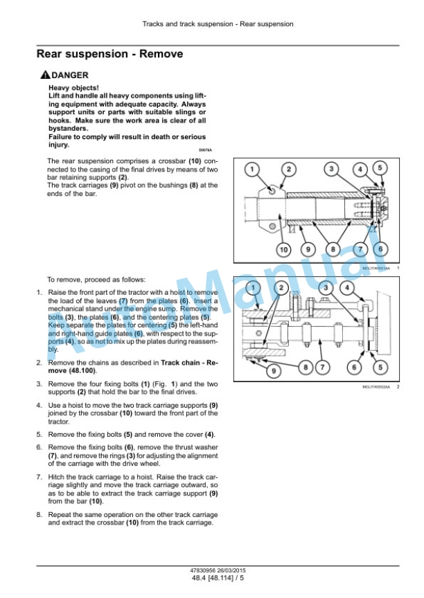 New Holland TK4030V, TK4050, TK4050M, TK4060 Tractor Service Manual 47869949 5 New Holland TK4030V, TK4050, TK4050M, TK4060 Tractor Service Manual 47869949 - Image 5