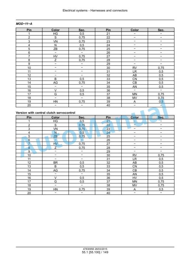 New Holland TK4030V, TK4050, TK4050M, TK4060 Tractor Service Manual 47869950 3 New Holland TK4030V, TK4050, TK4050M, TK4060 Tractor Service Manual 47869950 - Image 3