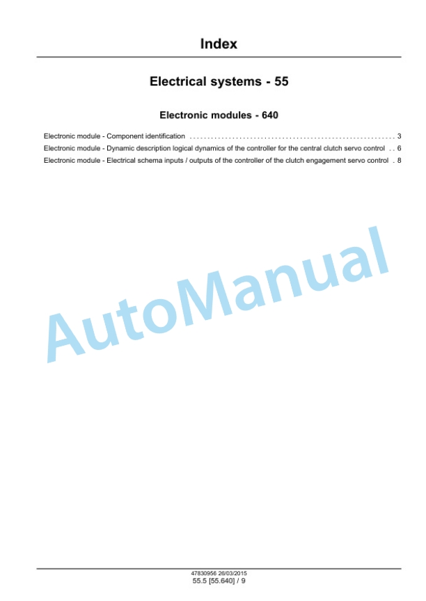 New Holland TK4030V, TK4050, TK4050M, TK4060 Tractor Service Manual 47869950 5 New Holland TK4030V, TK4050, TK4050M, TK4060 Tractor Service Manual 47869950 - Image 5