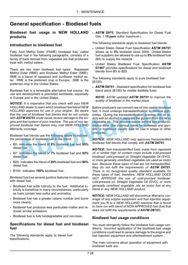 New Holland TK4.80F, TK4.80V, TK4.80N, TK4.100, TK4.100M, TK4.110, TK4.110M Tractor Operation and Maintenance Manual 51634535 4 New Holland TK4.80F, TK4.80V, TK4.80N, TK4.100, TK4.100M, TK4.110, TK4.110M Tractor Operation and Maintenance Manual 51634535 - Image 4