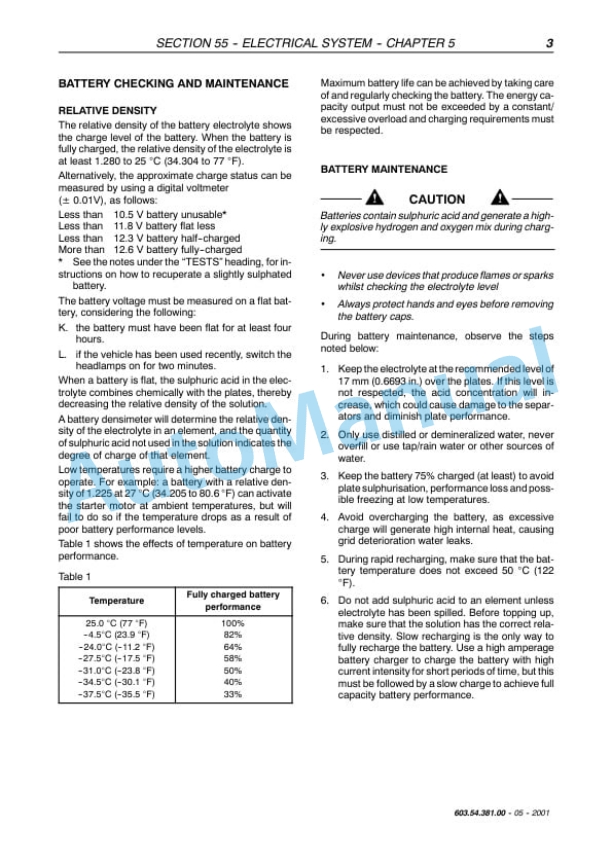 New Holland TK65, TK75, TK76, TK85, TK95 Tractor Service Manual 6035438100 4 New Holland TK65, TK75, TK76, TK85, TK95 Tractor Service Manual 6035438100 - Image 4