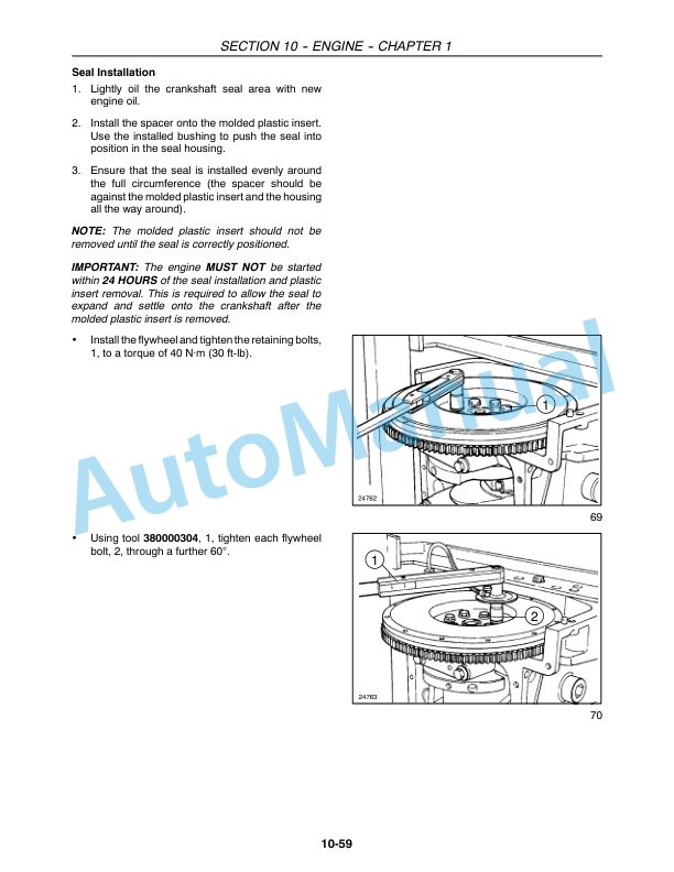 New Holland TK75VA, TK80A, TK80MA, TK90A, TK90MA, TK100A Tractor Repair Manual 87582125 3 New Holland TK75VA, TK80A, TK80MA, TK90A, TK90MA, TK100A Tractor Repair Manual 87582125-3