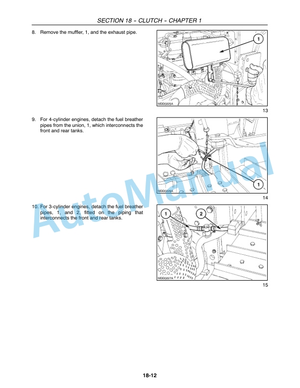 New Holland TK75VA, TK80A, TK80MA, TK90A, TK90MA, TK100A Tractor Repair Manual 87582125 5 New Holland TK75VA, TK80A, TK80MA, TK90A, TK90MA, TK100A Tractor Repair Manual 87582125-5