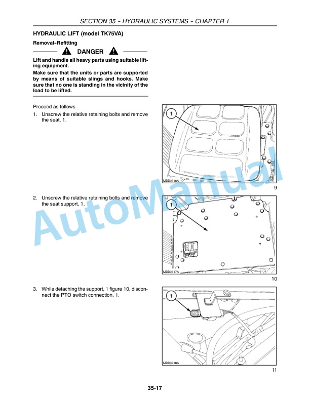 New Holland TK75VA, TK80A, TK80MA, TK90A, TK90MA, TK100A Tractor Repair Manual 87582126 4 New Holland TK75VA, TK80A, TK80MA, TK90A, TK90MA, TK100A Tractor Repair Manual 87582126-4
