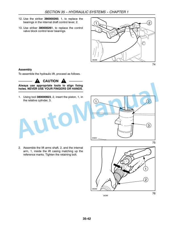 New Holland TK75VA, TK80A, TK80MA, TK90A, TK90MA, TK100A Tractor Repair Manual 87582128 4 New Holland TK75VA, TK80A, TK80MA, TK90A, TK90MA, TK100A Tractor Repair Manual 87582128 - Image 4