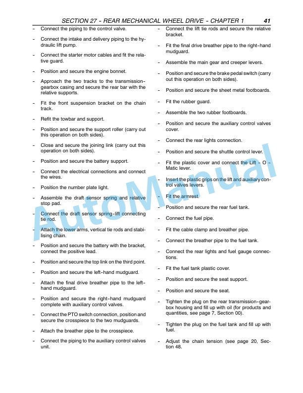 New Holland TK76, TK85, TK85M Repair Manual 86637917 3 New Holland TK76, TK85, TK85M Repair Manual 86637917 - Image 3