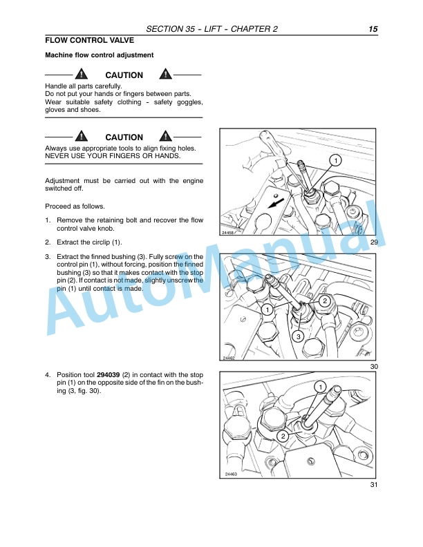New Holland TK76, TK85, TK85M Repair Manual 86637917 4 New Holland TK76, TK85, TK85M Repair Manual 86637917 - Image 4