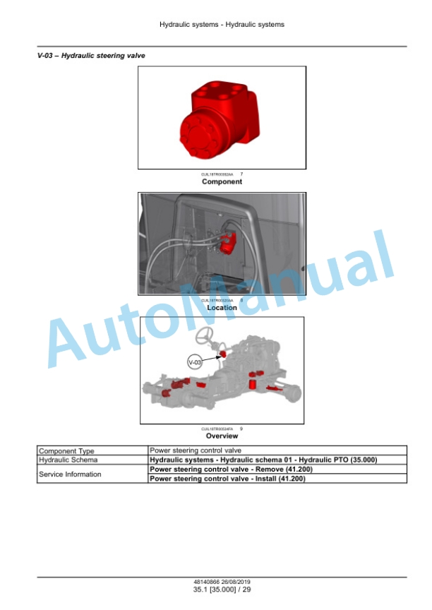 New Holland TL5.80, TL5.90, TL5.100 Tractor Service Manual 48140866 3 New Holland TL5.80, TL5.90, TL5.100 Tractor Service Manual 48140866 - Image 3