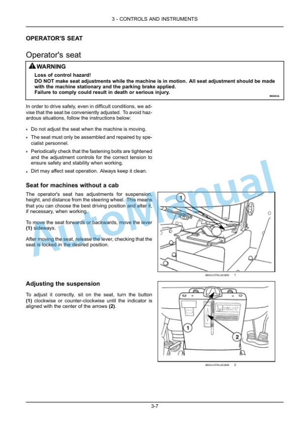 New Holland TL60E, TL75E, TL85E, TL95E Tractor Operation and Maintenance Manual 48090281 2 New Holland TL60E, TL75E, TL85E, TL95E Tractor Operation and Maintenance Manual 48090281-2