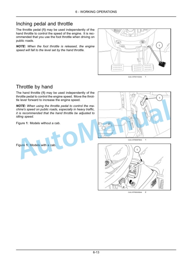New Holland TL60E, TL75E, TL85E, TL95E Tractor Operation and Maintenance Manual 48090281 3 New Holland TL60E, TL75E, TL85E, TL95E Tractor Operation and Maintenance Manual 48090281-3