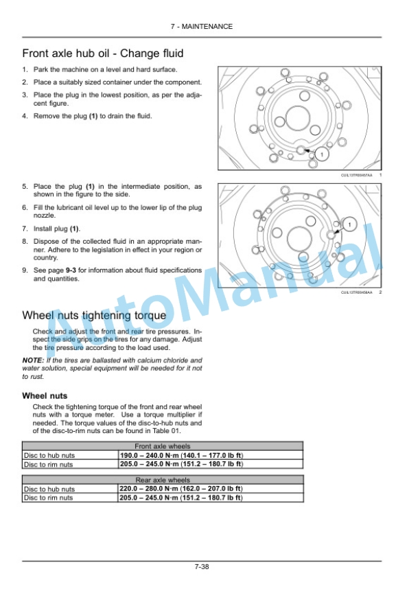 New Holland TL60E, TL75E, TL85E, TL95E Tractor Operation and Maintenance Manual 48090281 5 New Holland TL60E, TL75E, TL85E, TL95E Tractor Operation and Maintenance Manual 48090281-5