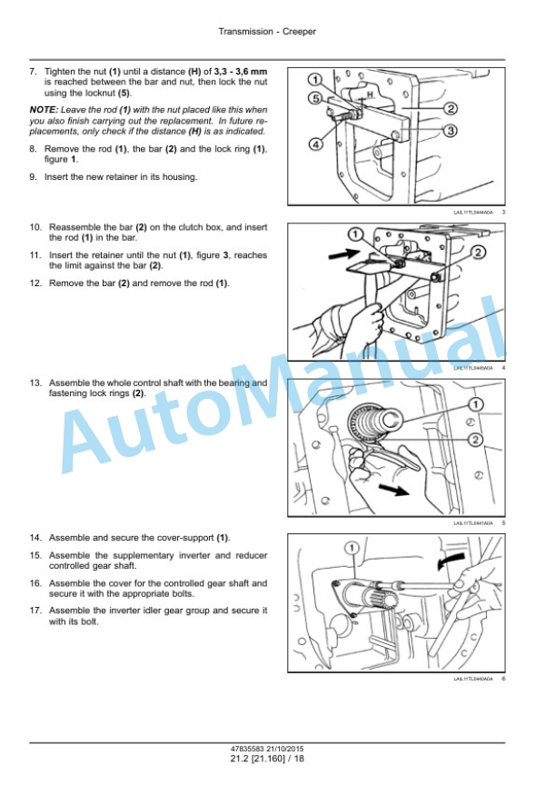 New Holland TL60E, TL75E, TL85E, TL95E Tractor Service Manual 47835583 2 New Holland TL60E, TL75E, TL85E, TL95E Tractor Service Manual 47835583 - Image 2
