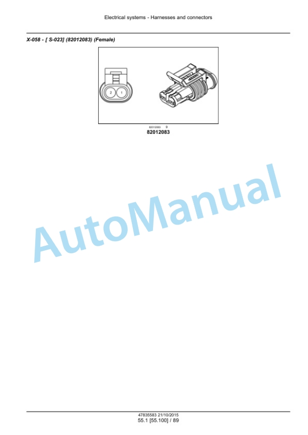 New Holland TL60E, TL75E, TL85E, TL95E Tractor Service Manual 47835583 5 New Holland TL60E, TL75E, TL85E, TL95E Tractor Service Manual 47835583 - Image 5
