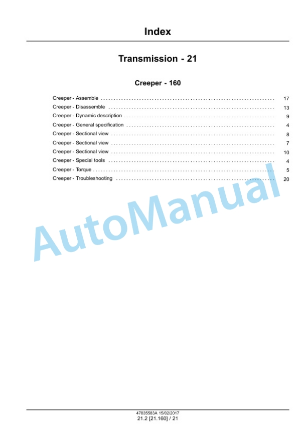 New Holland TL60E, TL75E, TL85E, TL95E Tractor Service Manual 47835583A 2 New Holland TL60E, TL75E, TL85E, TL95E Tractor Service Manual 47835583A - Image 2