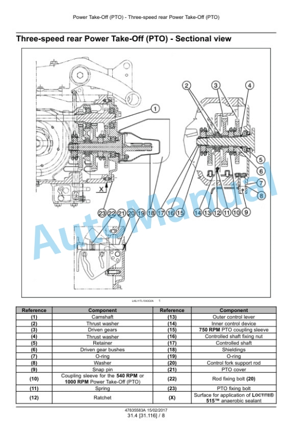 New Holland TL60E, TL75E, TL85E, TL95E Tractor Service Manual 47835583A 3 New Holland TL60E, TL75E, TL85E, TL95E Tractor Service Manual 47835583A - Image 3