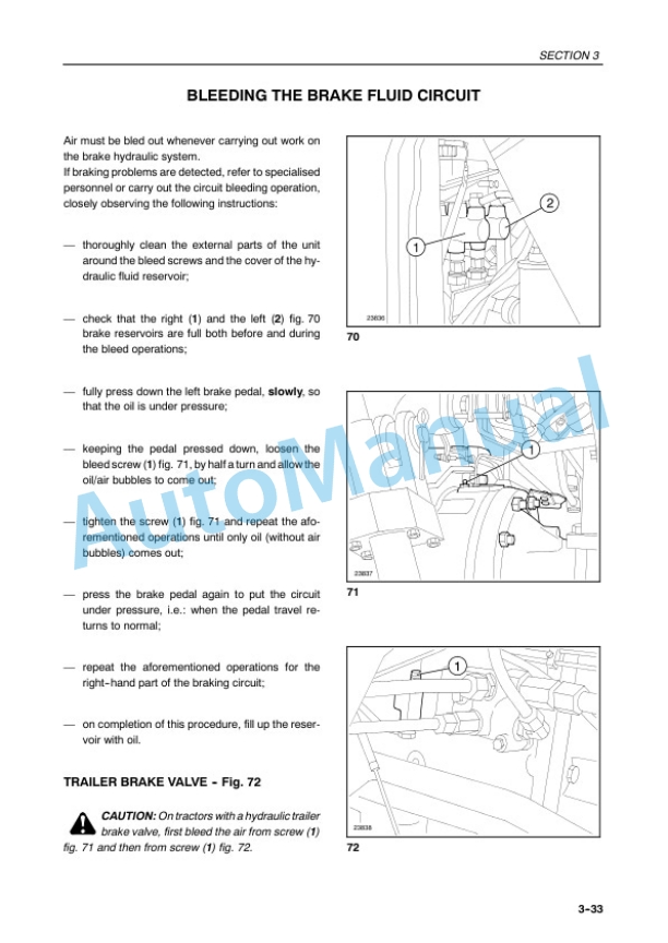 New Holland TL70, TL80, TL90, TL100 Tractor Operation and Maintenance Manual 6036457100 5 New Holland TL70, TL80, TL90, TL100 Tractor Operation and Maintenance Manual 6036457100-5