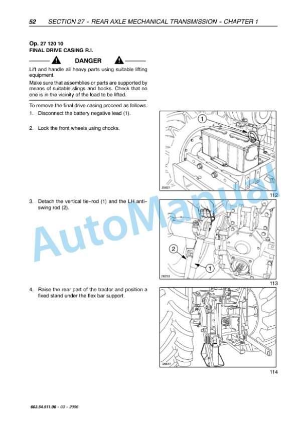 New Holland TL70A, TL80A, TL90A, TL100A Tractor Service Manual 6035451100 2 New Holland TL70A, TL80A, TL90A, TL100A Tractor Service Manual 6035451100 - Image 2