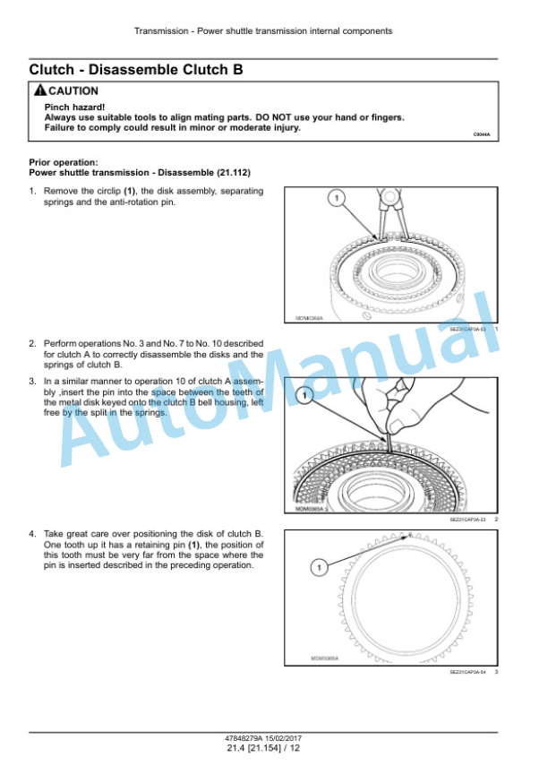 New Holland TL75, TL85, TL95 Power Shuttle Tractor Service Manual 47848279A 2 New Holland TL75, TL85, TL95 Power Shuttle Tractor Service Manual 47848279A - Image 2