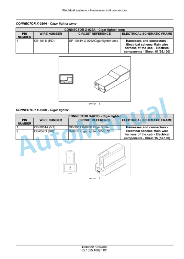 New Holland TL75, TL85, TL95 Power Shuttle Tractor Service Manual 47848279A 5 New Holland TL75, TL85, TL95 Power Shuttle Tractor Service Manual 47848279A - Image 5