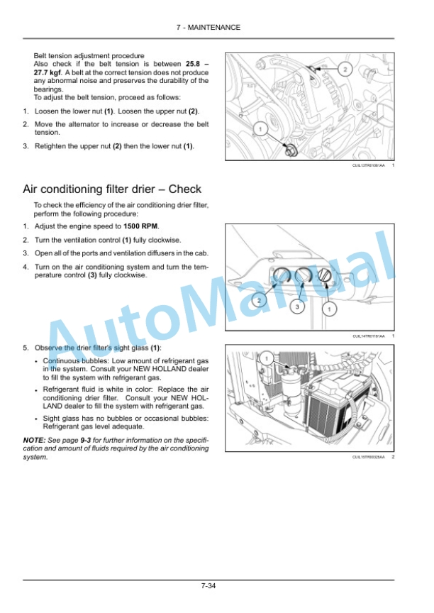 New Holland TL75E, TL85E, TL95E Power Shuttle Tractor Operation and Maintenance Manual 48090366 5 New Holland TL75E, TL85E, TL95E Power Shuttle Tractor Operation and Maintenance Manual 48090366-5