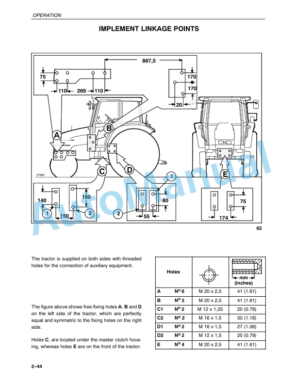 New Holland TL80, TL90, TL100 Operation and Maintenance Manual 86900785 3 New Holland TL80, TL90, TL100 Operation and Maintenance Manual 86900785 - Image 3