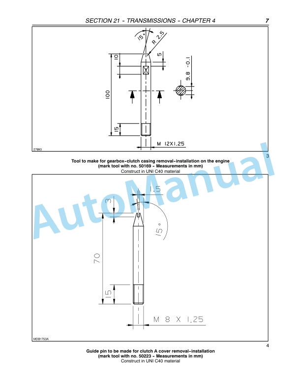 New Holland TL80A, TL90A, TL100A Tractor Repair Manual 87053392 2 New Holland TL80A, TL90A, TL100A Tractor Repair Manual 87053392-2