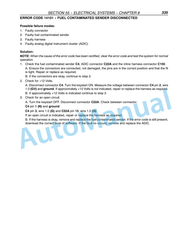 New Holland TL80A, TL90A, TL100A Tractor Repair Manual 87053396 5 New Holland TL80A, TL90A, TL100A Tractor Repair Manual 87053396-5