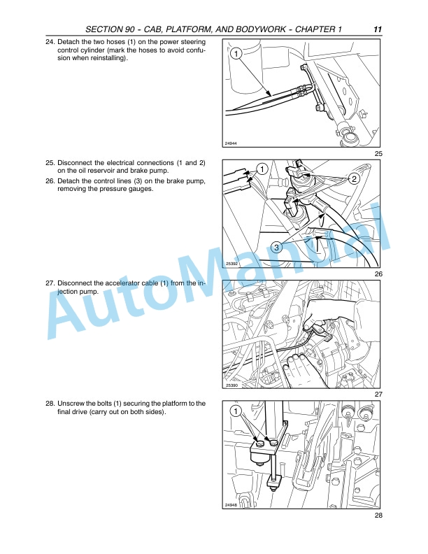 New Holland TL80A, TL90A, TL100A Tractor Repair Manual 87053397 4 New Holland TL80A, TL90A, TL100A Tractor Repair Manual 87053397-4