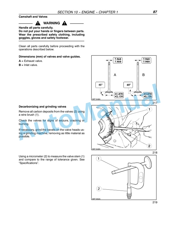 New Holland TL80A, TL90A, TL100A Tractor Repair Manual 87580876 4 New Holland TL80A, TL90A, TL100A Tractor Repair Manual 87580876-4