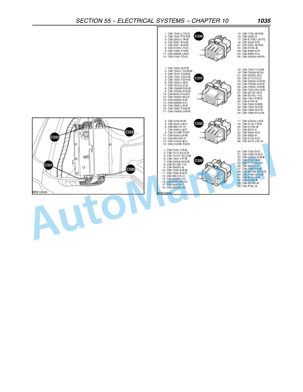 New Holland TM Series TM120-TM190 Tractor Repair Manual 87021030 2 New Holland TM Series TM120-TM190 Tractor Repair Manual 87021030-2