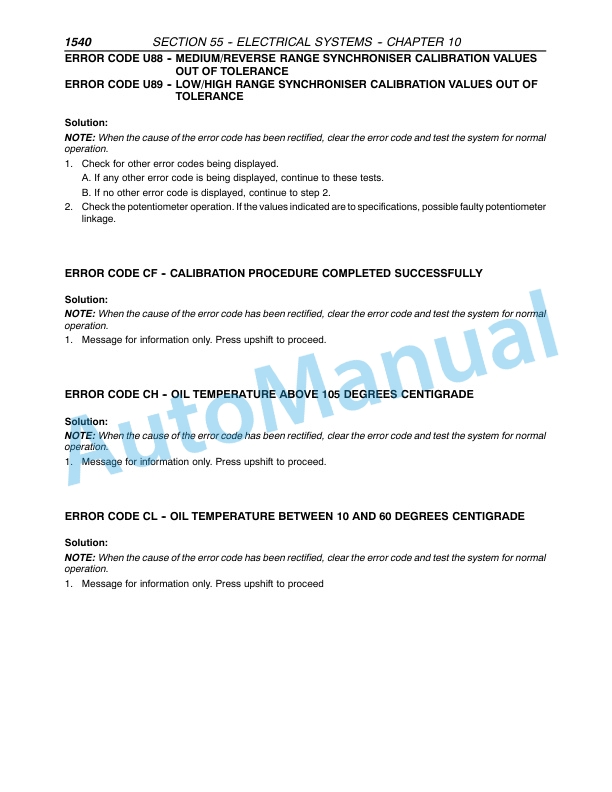 New Holland TM Series TM120-TM190 Tractor Repair Manual 87021031 3 New Holland TM Series TM120-TM190 Tractor Repair Manual 87021031-3