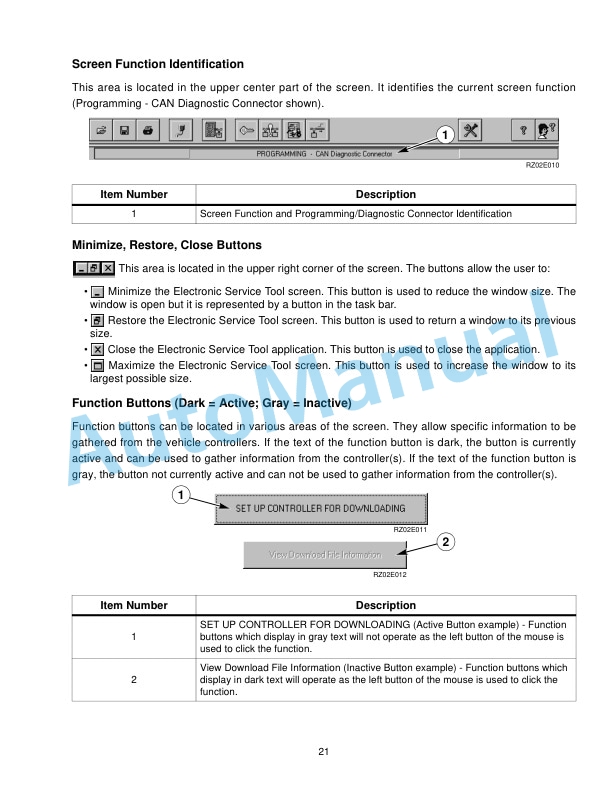 New Holland TM Series Tractor Electronic Service Tool User Manual 87033671 2 New Holland TM Series Tractor Electronic Service Tool User Manual 87033671 - Image 2