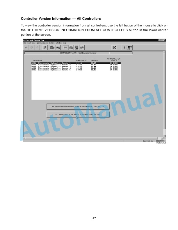 New Holland TM Series Tractor Electronic Service Tool User Manual 87033671 3 New Holland TM Series Tractor Electronic Service Tool User Manual 87033671 - Image 3