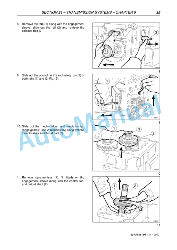 New Holland TM Series Tractor Repair Manual 6045506100 2 New Holland TM Series Tractor Repair Manual 6045506100 - Image 2