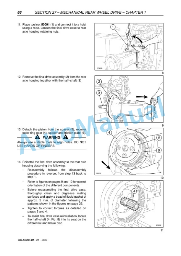 New Holland TM Series Tractor Repair Manual 6045506100 3 New Holland TM Series Tractor Repair Manual 6045506100 - Image 3