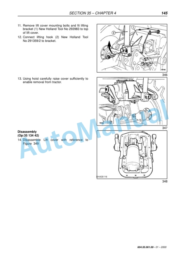 New Holland TM Series Tractor Repair Manual 6045506100 4 New Holland TM Series Tractor Repair Manual 6045506100 - Image 4