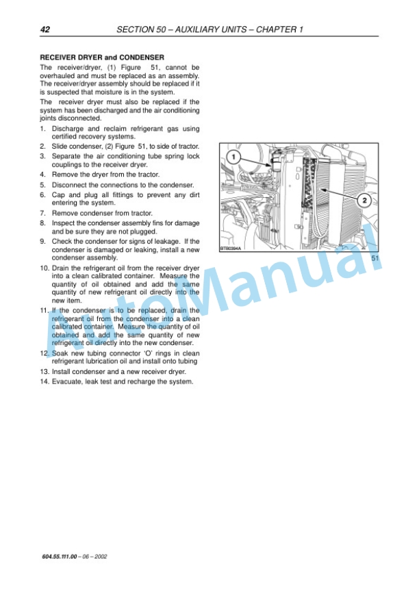 New Holland TM Series Tractor Repair Manual 6045511102 2 New Holland TM Series Tractor Repair Manual 6045511102 - Image 2