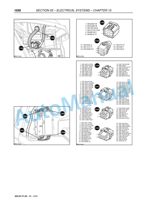 New Holland TM Series Tractor Repair Manual 6045511102 3 New Holland TM Series Tractor Repair Manual 6045511102 - Image 3